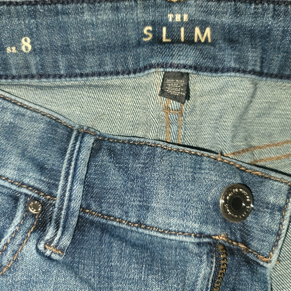 WHBM "The Slim" Distressed Jeans - Picture 4 of 4
